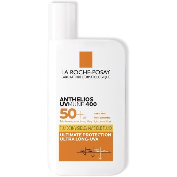 l'oreal la roche-posay anthelios uvmune 400 fluido invisibile senza profumo viso 50ml spf50+