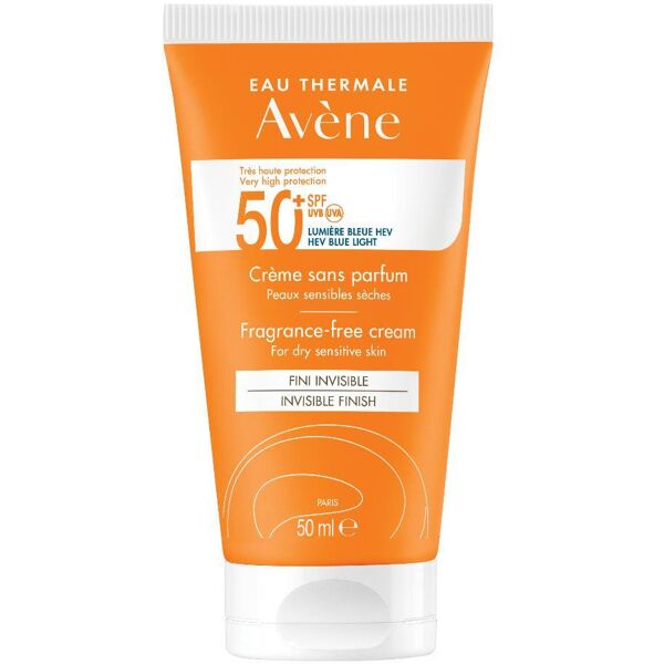 avene - solare crema protezione spf 50+ senza profumo confezione 50 ml