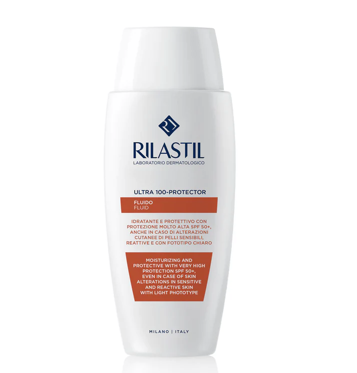 ist.ganassini spa rilastil ultra 100 protector - fluido protezione solare spf 50+ pelle chiara e sensibile 50 ml