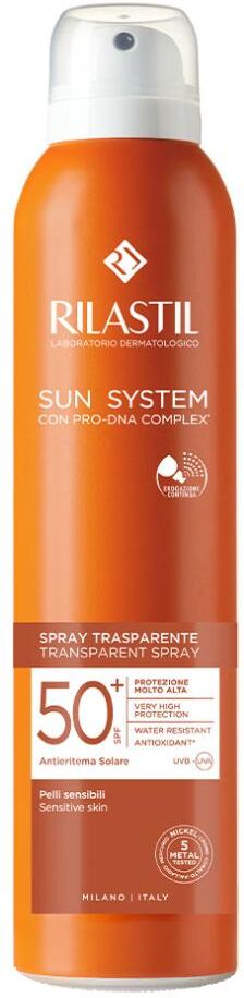 ist.ganassini spa rilastil sun system trasparent spray spf50+ 200 ml