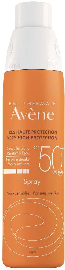 avene solare eau thermale spray spf 50+ 200 ml nuova formula