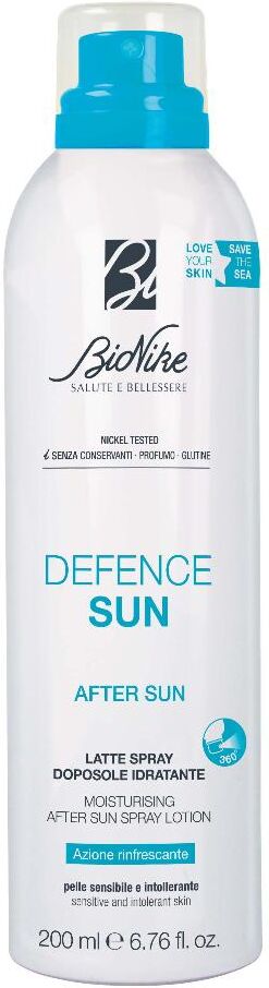 bionike defence sun latte spray corpo doposole idratante 200 ml