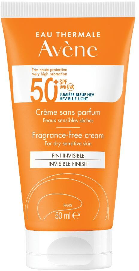 avene - solare crema protezione spf 50+ senza profumo confezione 50 ml