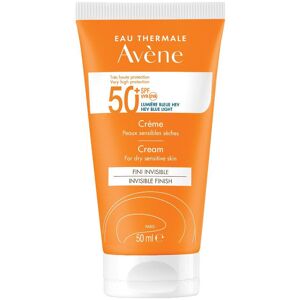 Avene Crema Solare ad Alta Protezione SPF50+ per Pelle Secca e Sensibile - 50ml - Protezione Solare Viso Avene Crema Solare ad Alta Protezione SPF50+ per Pelle Secca e Sensibile - 50ml - Protezione Solare Viso