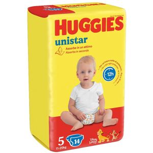 KIMBERLY CLARK ITALIA HUGGIES UNISTAR BASE 5 14PZ