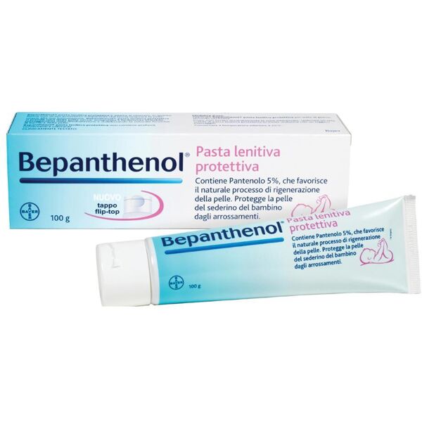 bayer spa bepanthenol pasta protettiva rigenerante crema lenitiva 100 g