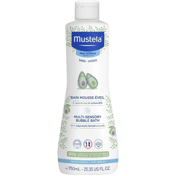 lab.expanscience italia srl mustela cura delle mamme e dei bambini bagnetto mille bolle detergente delicato idratante 750 ml