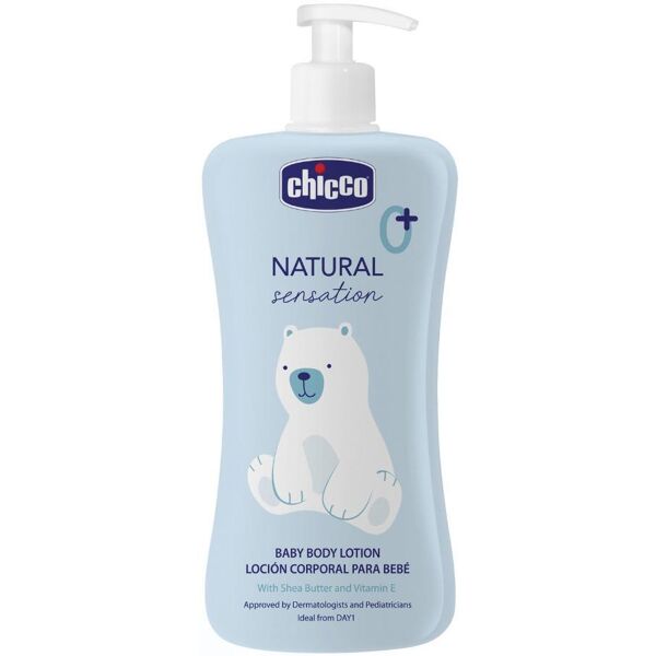 chicco natural sensation baby crema corpo 500ml 0mesi+