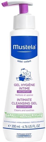 lab.expanscience italia srl mustela cura delle mamme e dei bambini gel intimo detergente delicato promo 200 ml