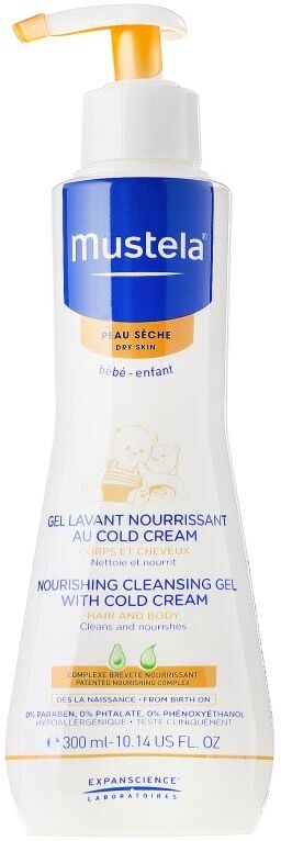 lab.expanscience italia srl mustela trattamenti delicati per mamme e bambini gel detergente nutriente cold cream 300 ml