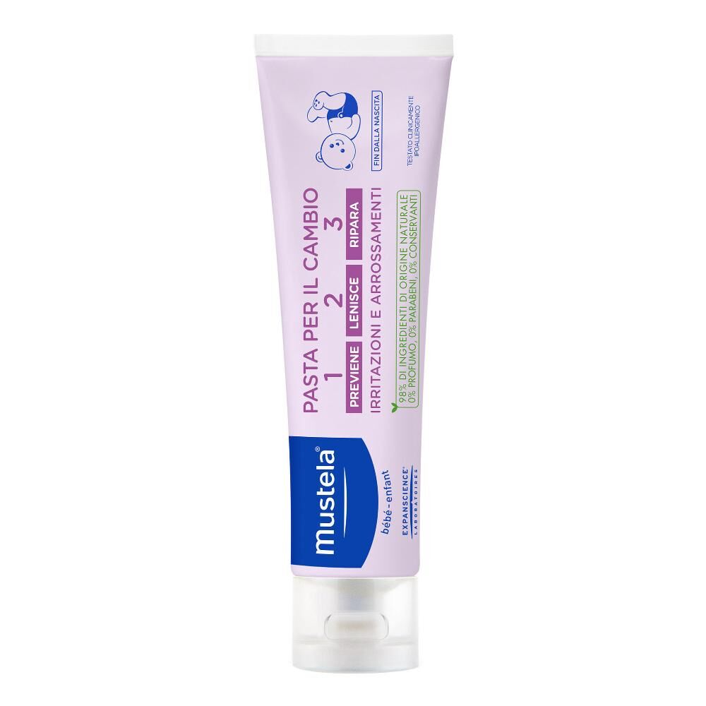 laboratories expan. mustela  cambio pannolino pasta cambio 123 lenitiva protettiva 50 ml