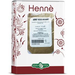 Erba Vita HENNE COLOR CAP RO MOGANO 100G