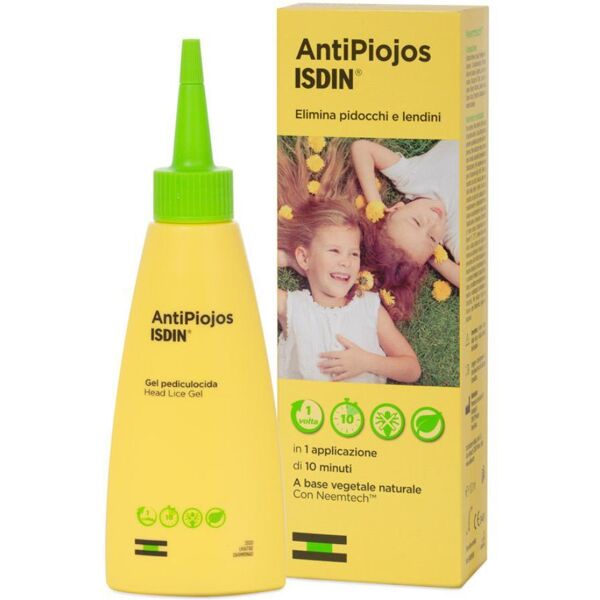 isdin antipiojos gel pediculicida 100 ml