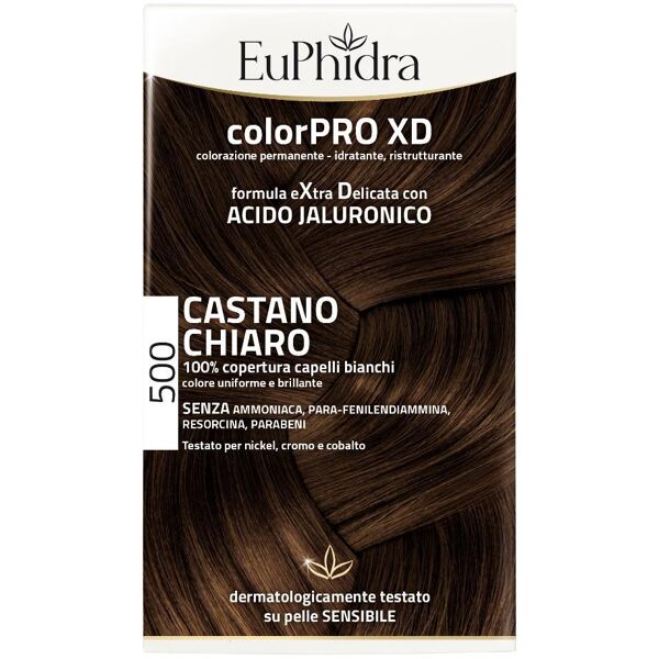 zeta farmaceutici spa euphidra colorpro xd colorazione extra-delixata 500 castano chiaro