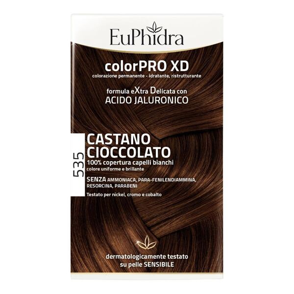 zeta farmaceutici spa euphidra colorpro xd colorazione extra-delixata 535 castano cioccolato