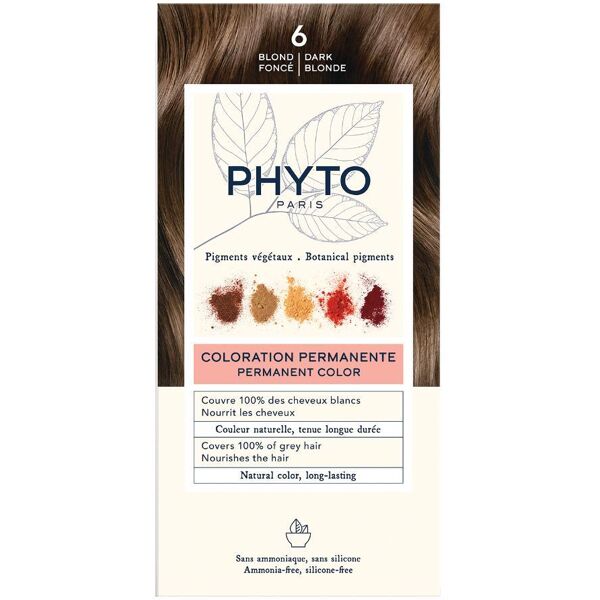 phyto (laboratoire native it.) phytocolor  6*biondo sc.