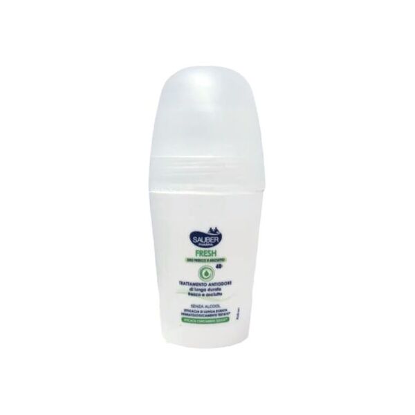 italsilva commerciale srl sauber fresh deodorante trattamento anti-odore 48h roll on  50ml