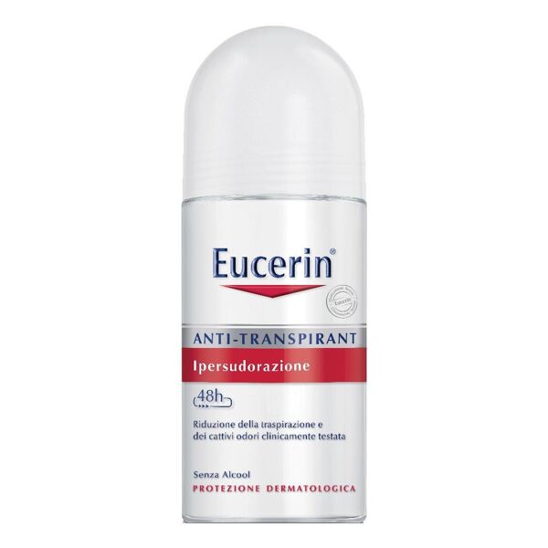 beiersdorf spa eucerin deo deodorante anti traspirante ipersudorazione roll-on 50 ml