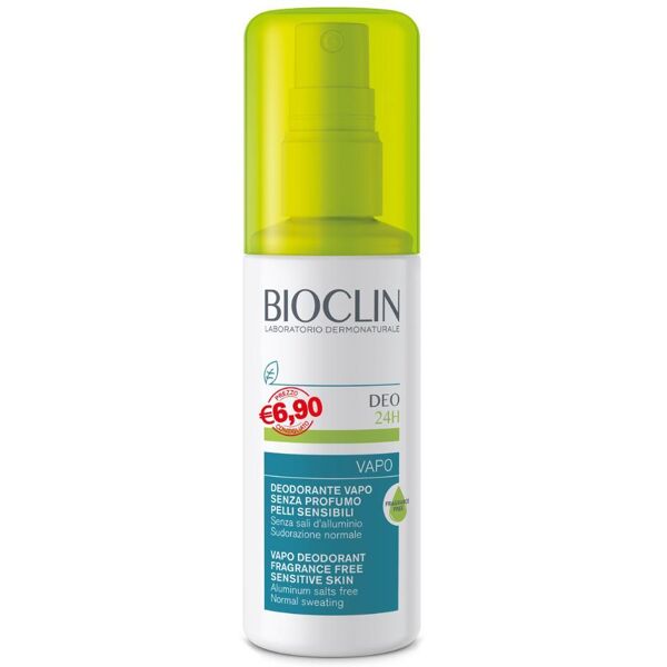 ist.ganassini spa bioclin cura del corpo deodorante 24h senza profumo vapo offerta promo 100 ml