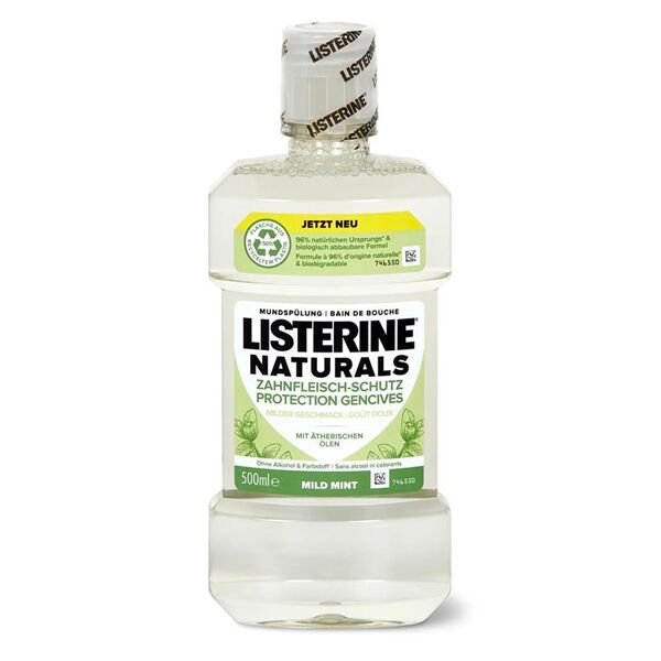 johnson & johnson listerine igiene orale quotidiana naturals protezione gengive 200 ml