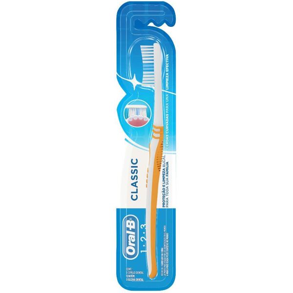 procter & gamble srl oral b classic care spazzolino manuale 40 testina media