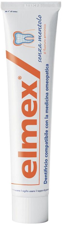 giuliani elmex  igiene dentale quotidiana dentifricio classico senza mentolo 75 ml