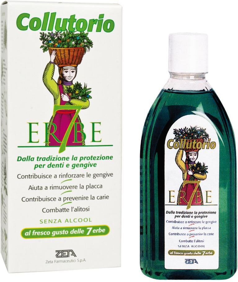 zeta farmaceutici spa collutorio 7 erbe 500ml