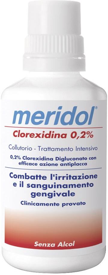 colgate-palmolive commerc.srl meridol collutorio clorexidina 0,20% igiene dentale  300 ml