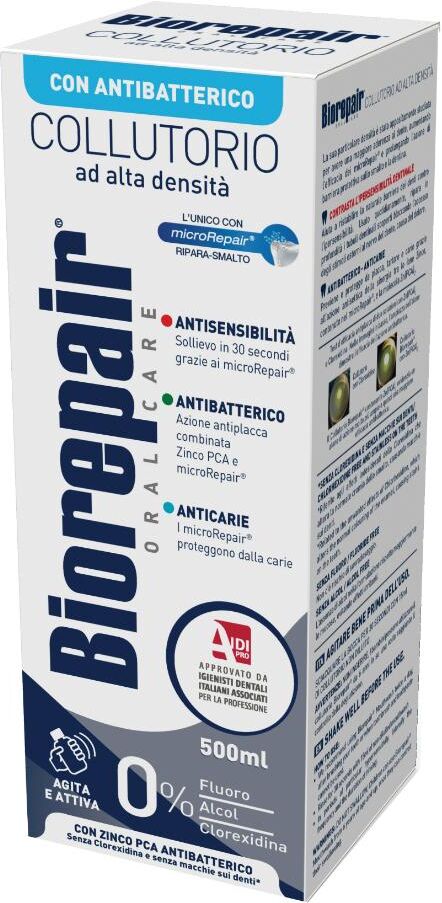 coswell spa biorepair collutorio antibatterico 3in1 denti sensibili triplice azione 500 ml