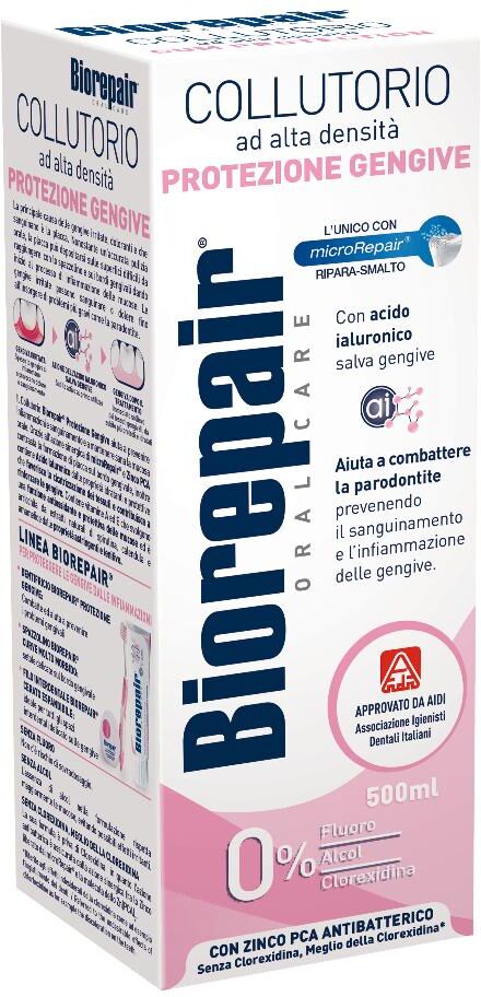 coswell spa biorepair igiene orale quotidiana collutorio con microrepair protezione gengive 500 ml