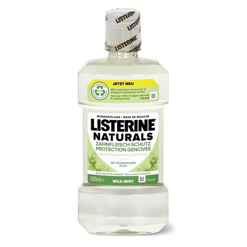 Johnson & Johnson Listerine Igiene Orale Quotidiana Naturals Protezione Gengive 200 ml