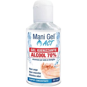 F&F Srl MANI GEL ACT ALCOOL 70% 80ML