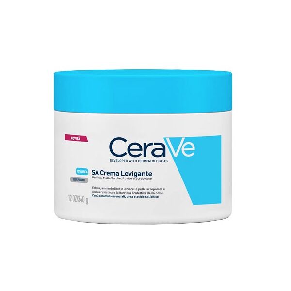 l'oreal cerave sa crema idratante levigante per pelli molto secche ruvide e screpolate 340 g