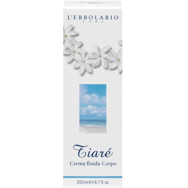 l'erbolario srl tiare' crema fluida crp 200ml