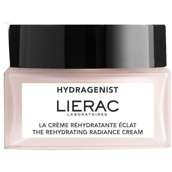 lierac hydragenist la crema reidratante illuminante viso ultra leggera 50 ml