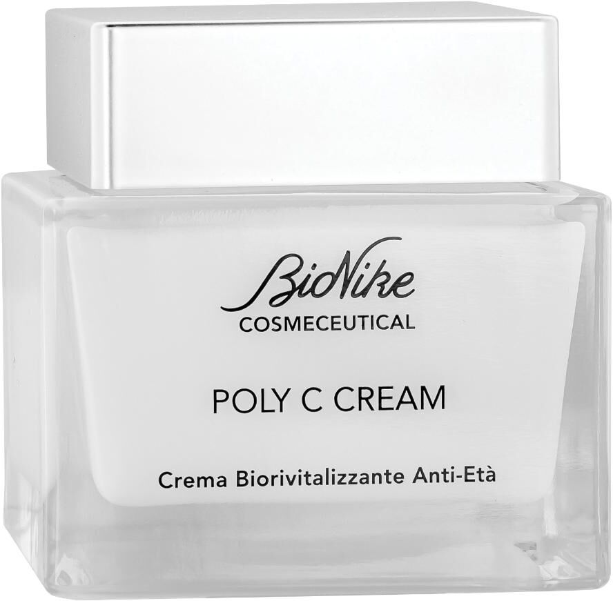 bionike cosmeceutical poly c cream crema viso biorivitalizzante anti-età 50 ml