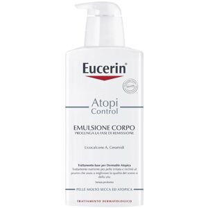 BEIERSDORF SpA Eucerin AtopiControl Emulsione Lenitiva Corpo Pelli Atopiche 400 ml BEIERSDORF SpA Eucerin AtopiControl Emulsione Lenitiva Corpo Pelli Atopiche 400 ml