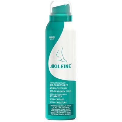 Spray per Scarpe e Piedi Akileine - Neutralizzatore di odori & Freschezza Spray per Scarpe e Piedi Akileine - Neutralizzatore di odori & Freschezza