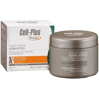 Bios Line SpA - Cell-Plus Fango Crema Ultra-Attivo - 500 g - Crema per il corpo Bios Line SpA - Cell-Plus Fango Crema Ultra-Attivo - 500 g - Crema per il corpo
