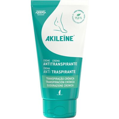 Crema Antitraspirante Akileine - 75ml - Riduce sudorazione e odori Crema Antitraspirante Akileine - 75ml - Riduce sudorazione e odori