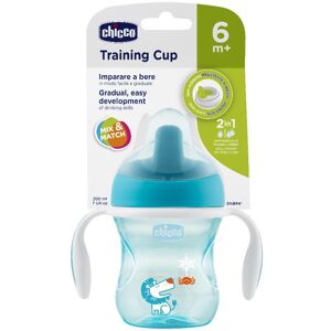 Chicco tazza training azzurra 6 mesi