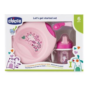 (artsana) Chicco Set Pappa 12 Mesi+ Rosa All You Need