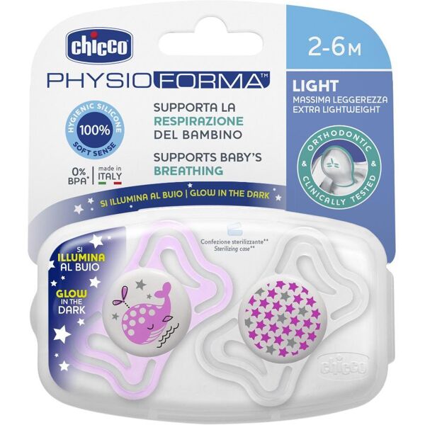 chicco ch succh.light lum.sil. 2m 2pz