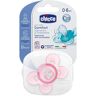 Chicco Succhietto Comfort Rosa Silicone 0-6 Mesi 1 Pezzo