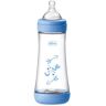 Chicco Biberon Neonato Perfect 5 Biberon Azzurro Flusso Veloce 300 ml 4Mesi+