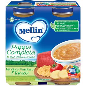 MELLIN Pappa Compl.Manzo2x250g