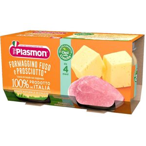 PLASMON (HEINZ ITALIA SpA) Plasmon Omogeneizzato Formaggio/prosciutto 80 G X 2 Pezzi