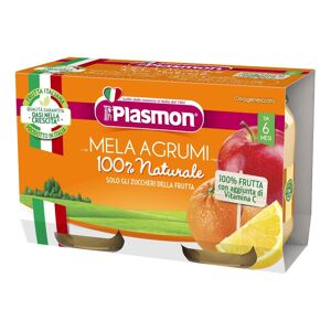 PLASMON (HEINZ ITALIA SpA) PLASMON OMOG MELA/AGRUMI2X104G