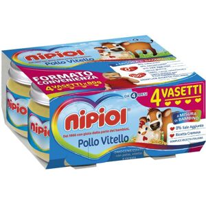 NIPIOL (HEINZ ITALIA SpA) NIPIOL OMOG VTL/POLLO 4X80G