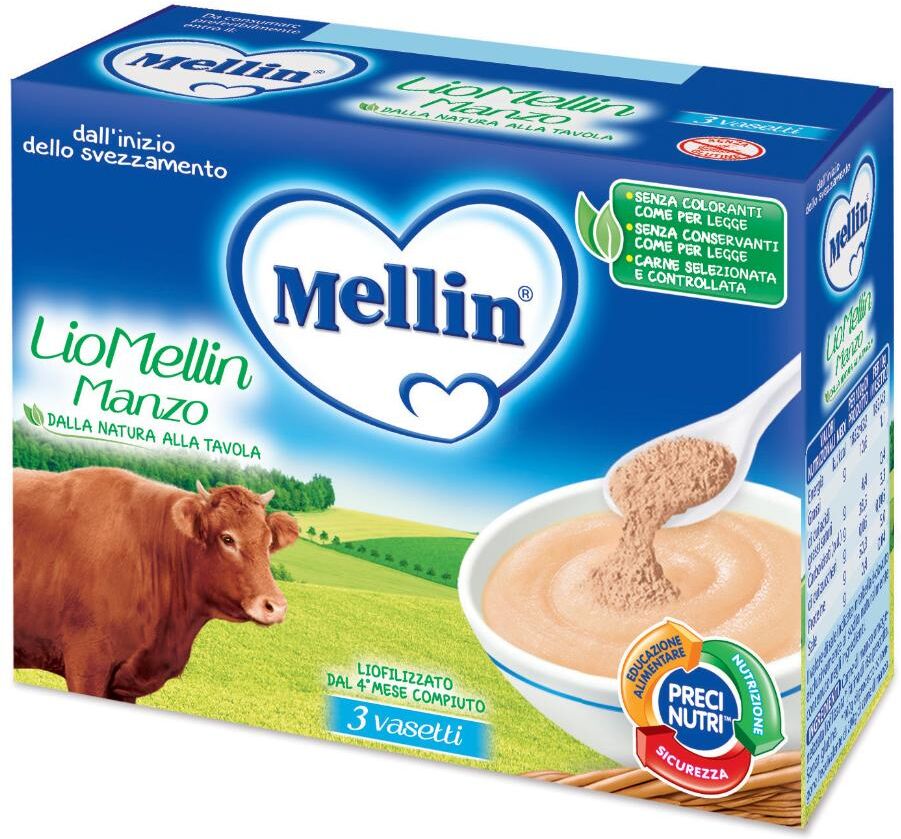 DANONE NUTRICIA SpA SOC.BEN. MELLIN LIOF MANZO 3X10G